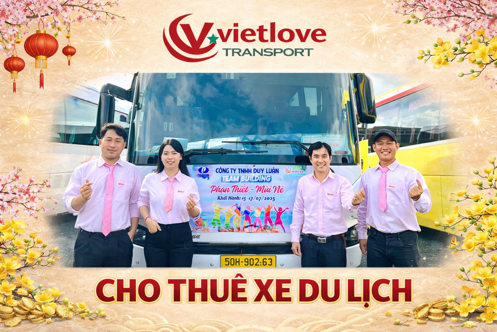 Cho thuê xe du lịch có tài xế tại TP.HCM – giải pháp di chuyển an tâm cùng Vietlove Transport