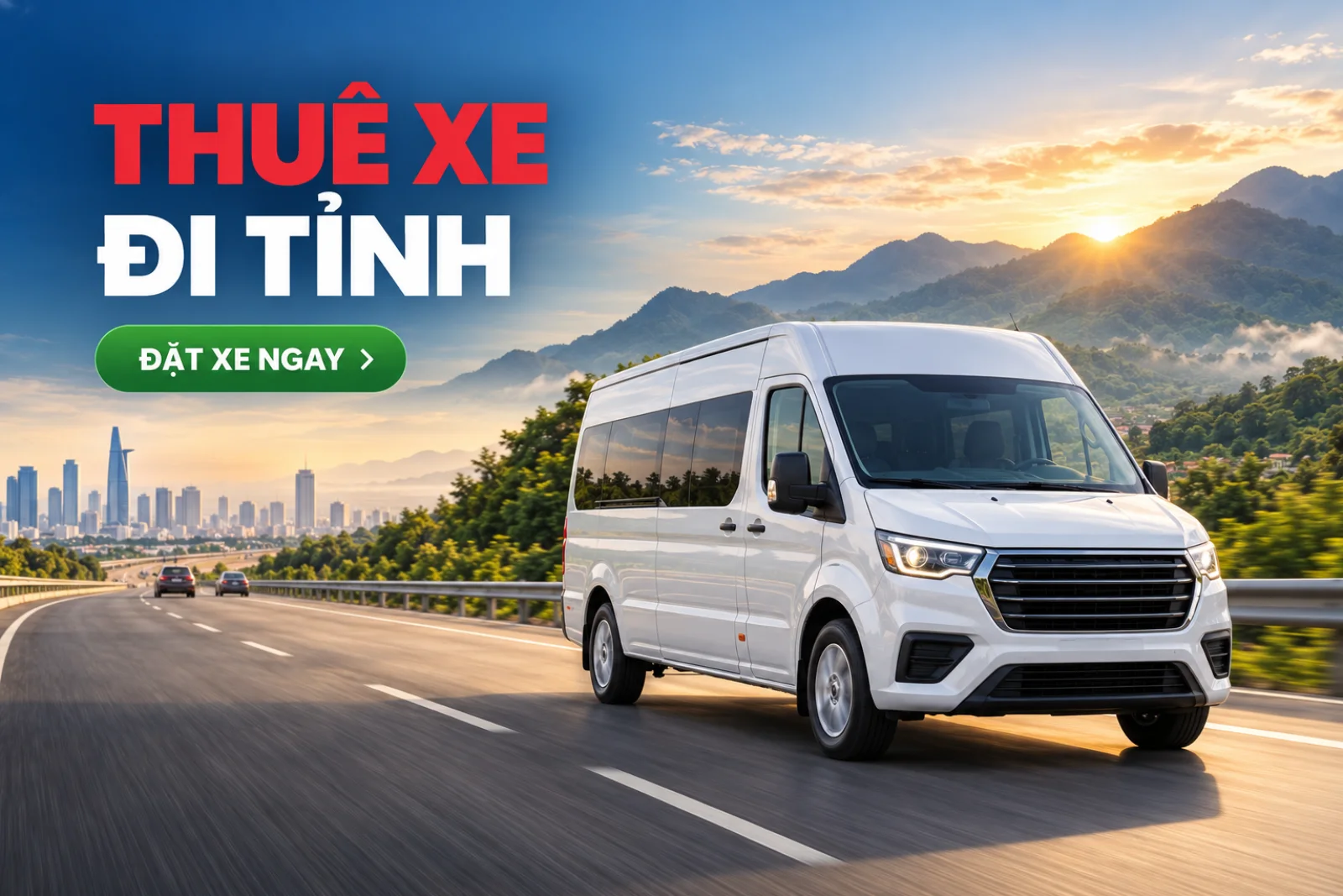 Interprovincial Car Rental from Ho Chi Minh City